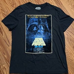 Japanese Star Wars movie t-shirt size XL